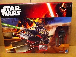 Star Wars Das Erwachen der Macht Desert Landspeeder mit Finn Jakku Figur - Bild 1 von 2