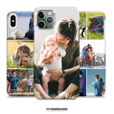 Personalised Custom Photo Collage Phone Case For Apple iPhone 8 X Xr Xs Max 11 - Image 1 of 4