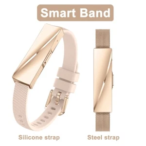 Smart Band Watch Heart Rate Health Monitor Pedometer Sport Fitness Tracker Band - Picture 1 of 12