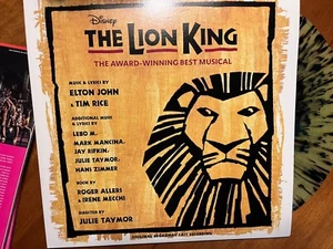The Lion King (Original Broadway Cast) (Record, 2023) Splatter Vinyl - Picture 1 of 1