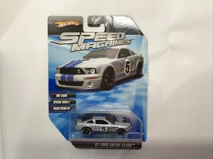 Hot Wheels Speed Machines '07 Ford Shelby GT500 Silver 1:64 R8501 - Picture 1 of 4