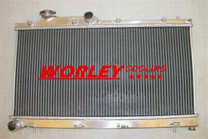 Aluminum radiator for SUBARU FORESTER / IMPREZA WRX EJ20 EJ25 2008-2014 MT 09 10 - Picture 1 of 8
