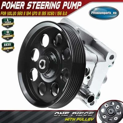 Power Steering Pump for Volvo S60 II 134 V70 III 135 XC60 I 156 2009-2012 2.0 - Image 1 of 4