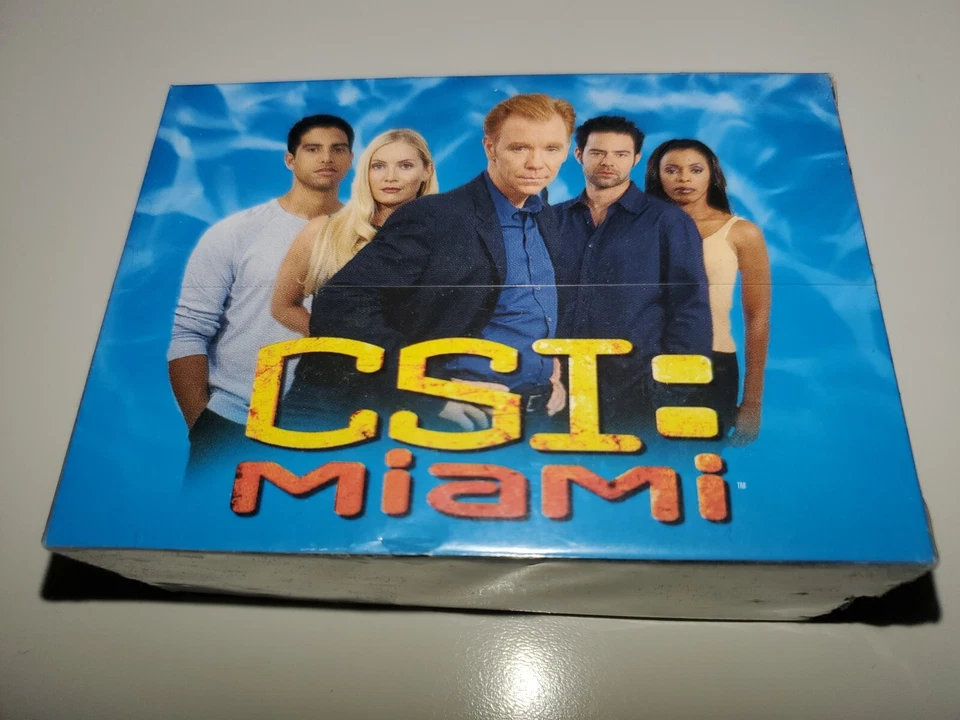 CSI Miami Crime Scene Investigation Strictly Ink 2004 Complete Card Set 1-100 ba - Image 1 of 1