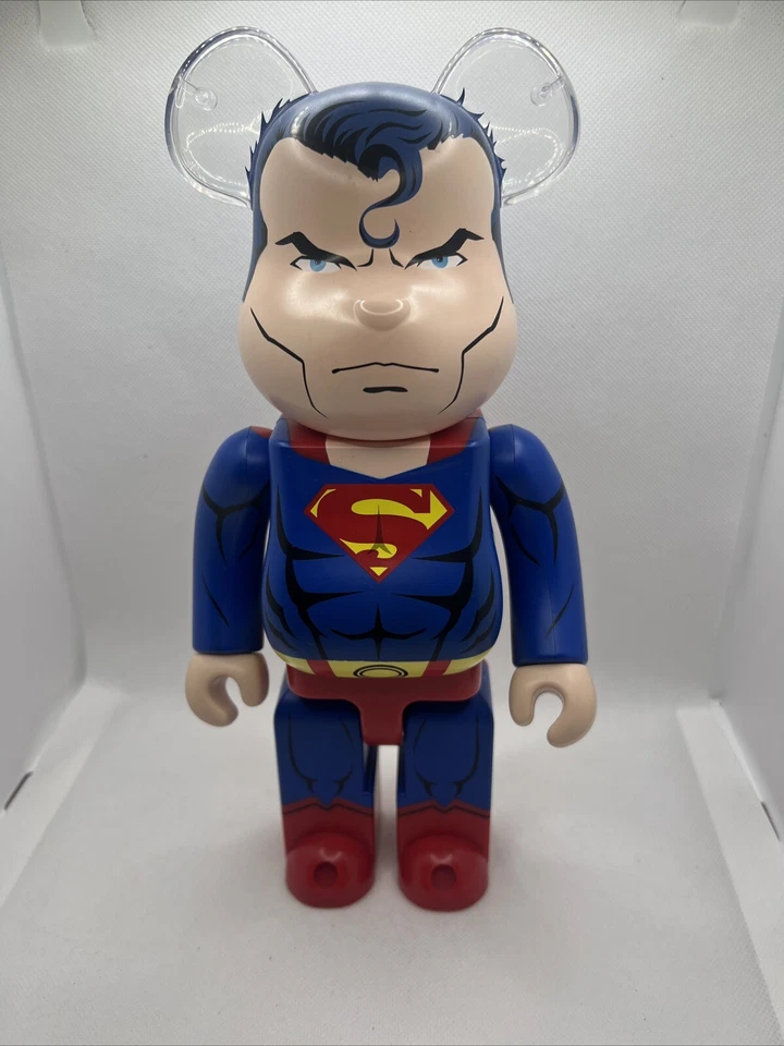 Juguete Medicom BE@RBRICK Superman de Batman Hush Series Versión 12” Bearbrick Foto 1 de 4