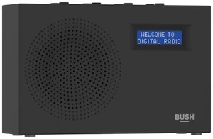 Bush DAB FM Portable Radio Compact LCD Display BD1709 - Black 8242303 R - Picture 1 of 1