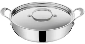 Tefal Jamie Oliver Cook's Classic Servierpfanne 30 cm mit Deckel E3069033 - Picture 1 of 5