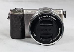 #Sony Alpha a5100 24.3MP(Brown) w/16-50mm OSS silver Lens kit(5782431/8219030) - Picture 1 of 5