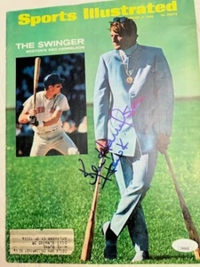 Ken Harrelson signed Sports Illustrated cover 8/2/71 -JSA - Picture 1 of 3