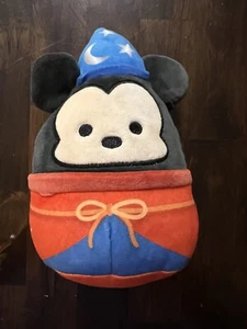 Mickey Mouse Squishmallows 8" 2021 Sorcerer's Apprentice - Picture 1 of 4