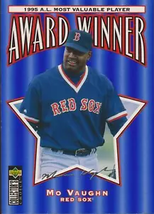 1996 Collector's Choice Silver Mo Vaughn MVP #706 Red Sox Baseball - Picture 1 of 1