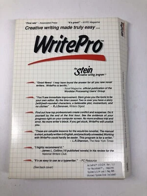 WritePro Creative Writing Lessons Software Disks 1 Through 4 For Mac - Image 1 of 4