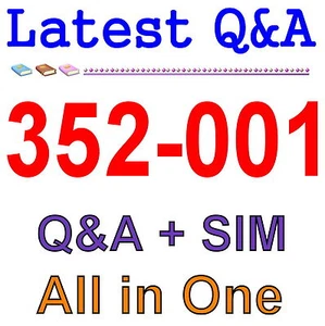 Cisco Best Practice Material For 352-001 Exam Q&A+SIM - Picture 1 of 1