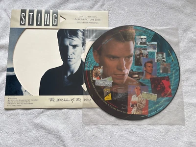STING The Dream Of The Blue Turtles LP Picture Disc Vinyl Limited Edition MINT - Image 1 of 4