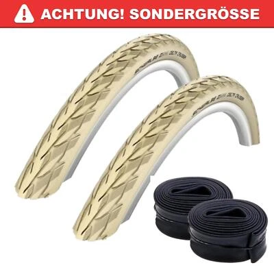 Schwalbe Delta Cruiser Plus Fahrradreifen Creme mit Reflex 37-590 (26 x 1 3/8) - Bild 1 von 4