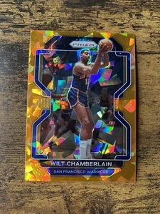 2021-22 Panini Prizm Wilt Chamberlain San Francisco Warriors #260 orange Ice - Bild 1 von 2
