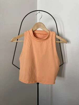 Camiseta sin mangas Target All In Motion naranja activa soporte incorporado tazas extraíbles Foto 1 de 4