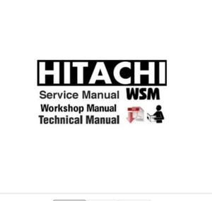 Complete Service Repair Manual for Hitachi EX55UR Excavator - Picture 1 of 1