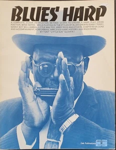 Blue's Harp Harmonica Beginners Professionals Lesson Song Music Book - Picture 1 of 6
