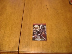 AHL hershey bears pocket schedule 2009-10 
