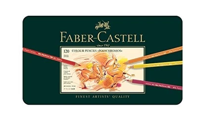 Juego de lápices de colores Faber-Castell Porikuromosu 120 colores pueden entrar 110011 [Japa Foto 1 de 4
