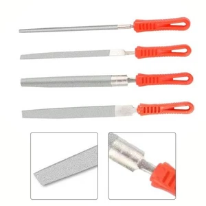 Diamond Files for Metal Jeweler Stone Polishing Wood Carving Craft Hand Tools - Picture 1 of 40