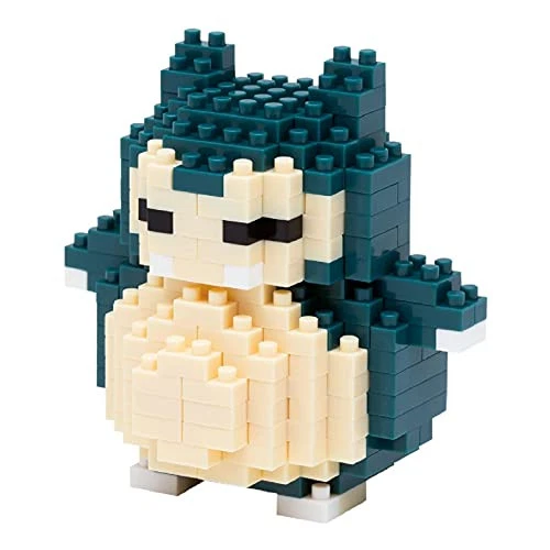 Pokemon Snorlax Nanoblock Micro Sized Building Block Construction Kawada NBPM012