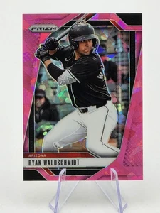 2025 Panini Prizm Baseball - Ryan Waldschmidt #24 Pink Ice Prizm - Bild 1 von 2