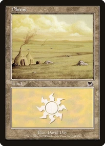 MTG Magic the Gathering Plains (334/350) Onslaught - Picture 1 of 1