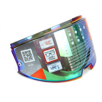 Escudo exterior LS2 verde iridio Advant Pinlock listo 04-665 Foto 1 de 2