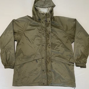 Vintage LL Bean Stowaway Men's Rain Jacket Large Tall Hooded Gore-Tex VTG - Picture 1 of 20