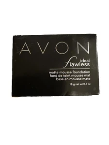 Avon Ideal Flawless Matte Mousse Foundation Nude Older Stock NEW - Picture 1 of 9