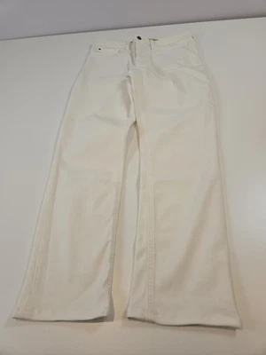 Pantalones de mezclilla Banana Republic para hombre 31x30 blancos calce ajustado viajero elásticos 5 bolsillos Foto 1 de 4