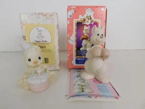Precious Moments Vintage Lot of 2 Birthday Figurines with Box - Picture 1 of 9