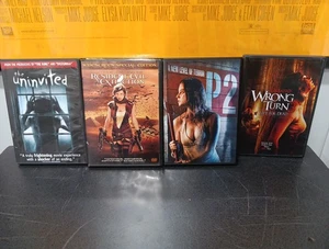 Horror Dvd Lot Wrong Turn 3, Uninvited, Resident Evil, P2 - Picture 1 of 14