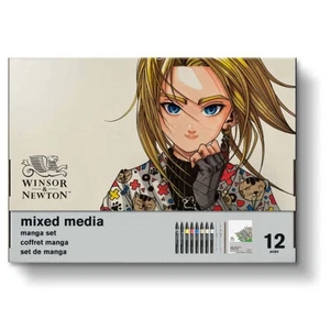 Winsor & Newton Graphic Art Manga Set – Mixed Media Drawing Kit - Picture 1 of 3