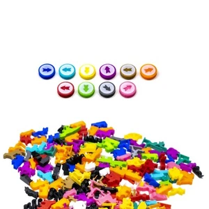 Disc Token with Arrow ONE SIDED Counters for Board Games - Board Game Accessory - Picture 1 of 64