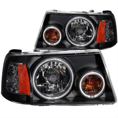 Anzo Headlights Projector With CCFL Halo Black Housing 2001-2011 Ford Ranger Foto 1 de 4