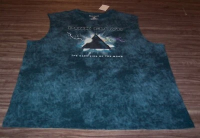 PINK FLOYD Dark Side Of The Moon Tie-Dye SLEEVELESS TANK TOP T-Shirt 2XL XXL NEW - Image 1 of 3