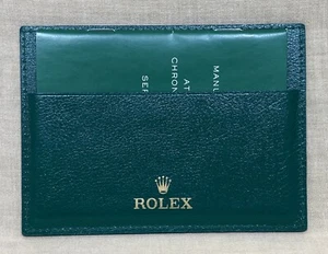 Billetera ROLEX Garantía Manual Cronómetro Folleto Submariner Explorer / - Imagen 1 de 9