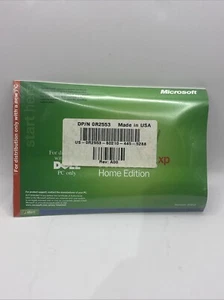New Microsoft Windows XP Home Edition Version 2002 For Distribution Dell PC - Picture 1 of 2