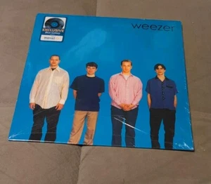WEEZER BLUE GALAXY LP VINYL Record Ric Ocasek Buddy Holly Undone Sweater Song - Picture 1 of 24