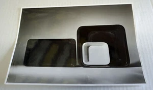 Willi Moegle Fotografie Silbergelatine Druck 3 schwarz-weiße quadratische Platten - Bild 1 von 2