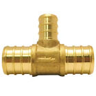 Apollo 3/4 In. X 3/4 In. X 1/2 In. Brass Pex-B Barb Reducing Tee (5-Pack)