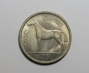 IRLAND: IRISH HALF CROWN 1967. UNC. LETZTES AUSGABEDATUM. KOSTENLOSER VERSAND. KM16A - Bild 1 von 2