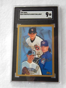 1998 Topps Prospects #264 Fuentes/Clement/Halladay SGC 9 neuwertig - Bild 1 von 2