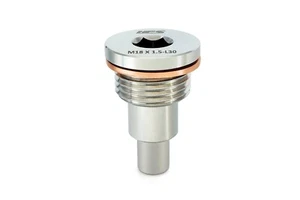 Enchufe de drenaje de aceite magnético de acero inoxidable HPS MDP-M18x150-L30 para Subaru BRZ - Imagen 1 de 6