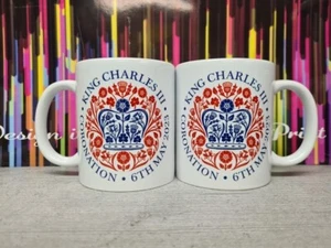 KING CHARLES III ROYAL CORONATION MUG 11 Oz MEMORABILLIA THIS IS FOR 50 MUGS - Foto 1 di 1