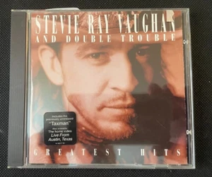 STEVIE RAY VAUGHAN DOUBLE TROUBLE GREATEST HITS CD - Picture 1 of 2