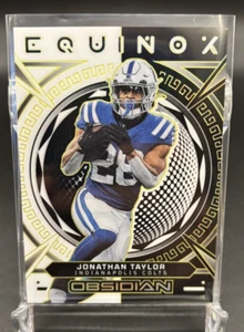 2023 Obsidian Equinox Jonathan Taylor Yellow Electric Etch /25 SP Colts #11 - Picture 1 of 3